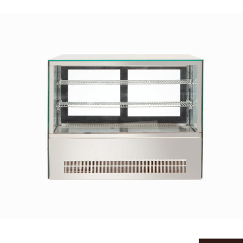 Bonvue Counter Top Square Glass Cold Food Display - GN-900RT